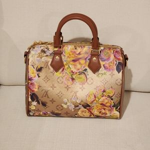 LV limited Edition Garden Party Speedy 25